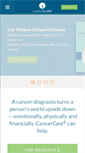 Mobile Screenshot of cancercare.org
