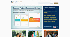 Desktop Screenshot of cancercare.mb.ca